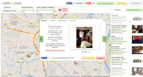 la carte des colocs strasbourg|Locataires en recherche dun logement à Strasbourg